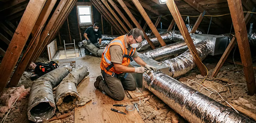 AC Duct Replacement in McKinney