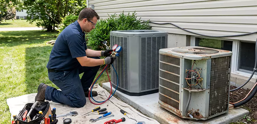 Seasonal AC Checkup in McKinney