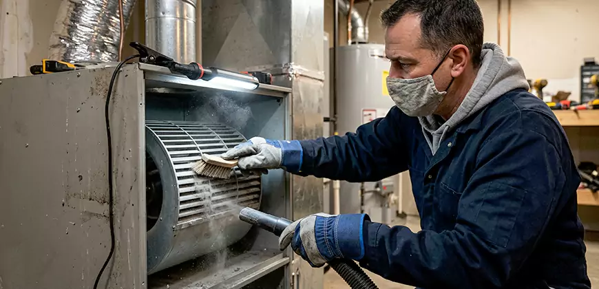 Commercial Vent Decontamination in McKinney