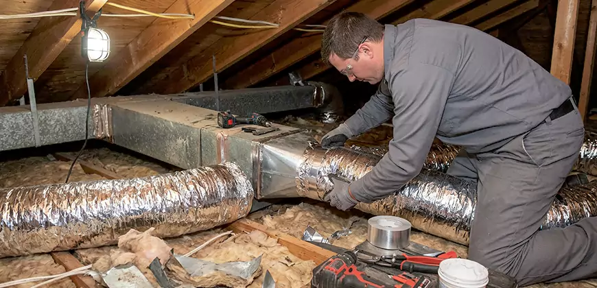Furnace Ductwork Replacement in McKinney