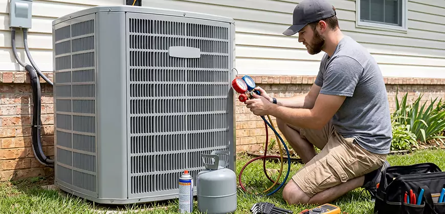 Emergency Air Conditioning Retrofit in McKinney