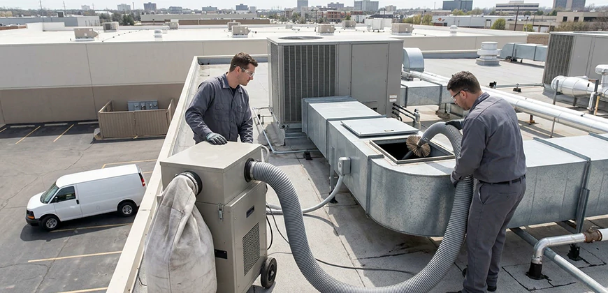 Commercial and Industrial Duct Cleaning in McKinney