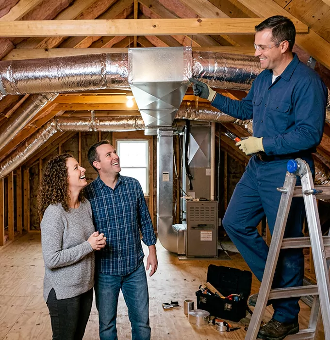 Why McKinney, TX Homeowners Choose McKinney HVAC Pros for HVAC Duct Installation?
